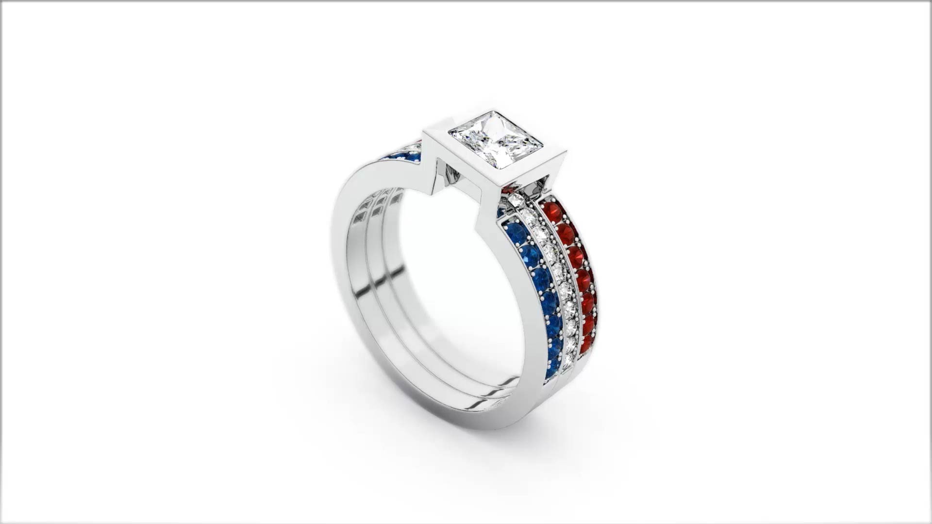 Bracelet Dinh Van Menottes R12 argent sur cordon.