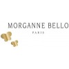 Bracelet Morganne Bello Friandise Trèfle Pierre de Soleil Cordon Beige Doré