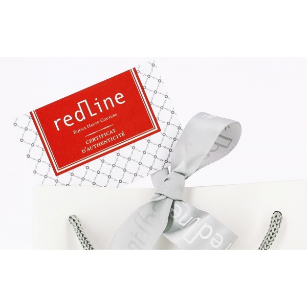 Bracelet Redline Salsa Diamant 0.05 ct or blanc sur cordon