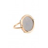 Bague Ginette NY Disc Ring Ever Moonstone