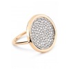 Bague Ginette NY Disc Ring Diamonds
