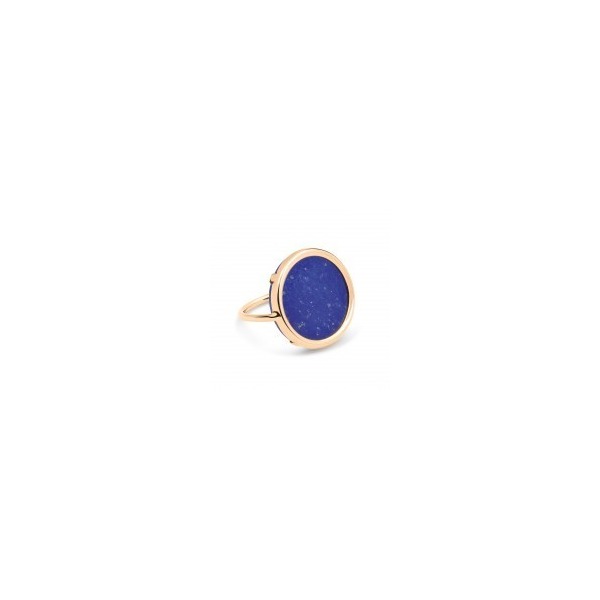 Bague Ginette NY Disc Ring Lapis or rose