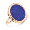 Bague Ginette NY Disc Ring Lapis or rose