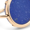 Bague Ginette NY Disc Ring Lapis or rose