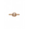 Bague Chopard Happy Diamonds Happy Icons or rose  1 diamant mobile