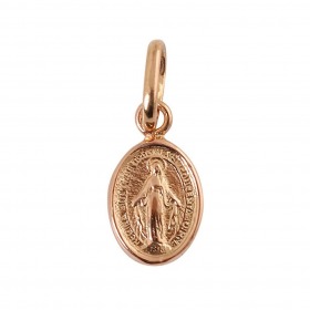 Pendentif gigi CLOZEAU Madone or rose