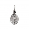 Pendentif gigi CLOZEAU Madone  or blanc