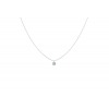 Collier La Brune & La Blonde 360° Diamant 0.20 carat or blanc