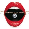 Collier La Brune & La Blonde 360° Cravate Diamant 0.20 carat or rose