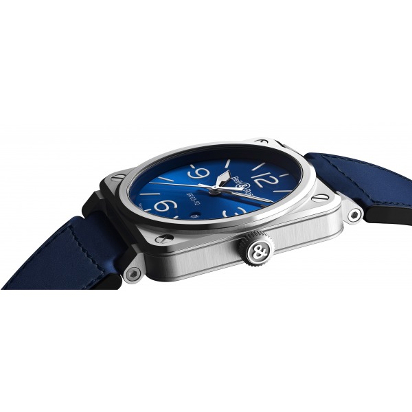 Montre BELL & ROSS BR03-92 Bleue Automatique