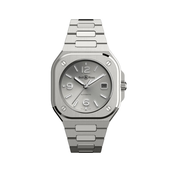 Montre BELL & ROSS BR05 GREY STEEL