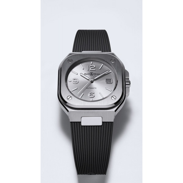 Montre BELL & ROSS BR05 GREY STEEL