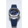Montre BELL & ROSS BR05 BLUE STEEL Bracelet Caoutchouc