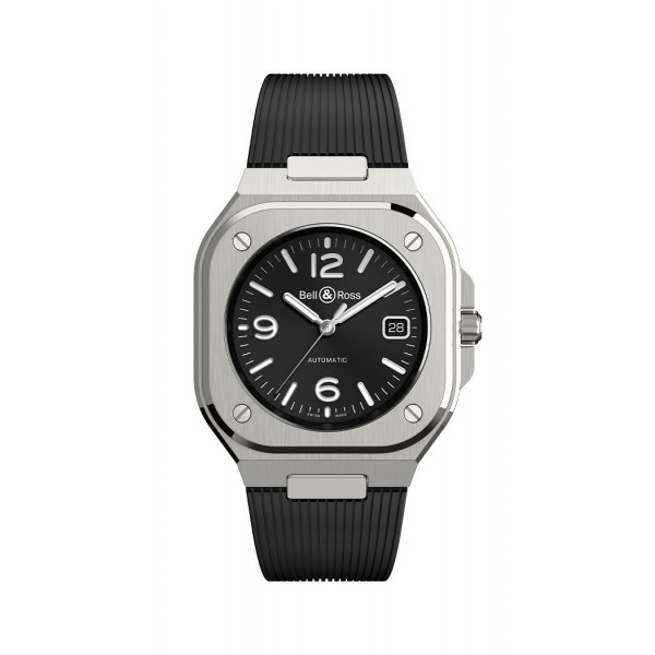 Montre BELL & ROSS BR05 BLACK STEEL