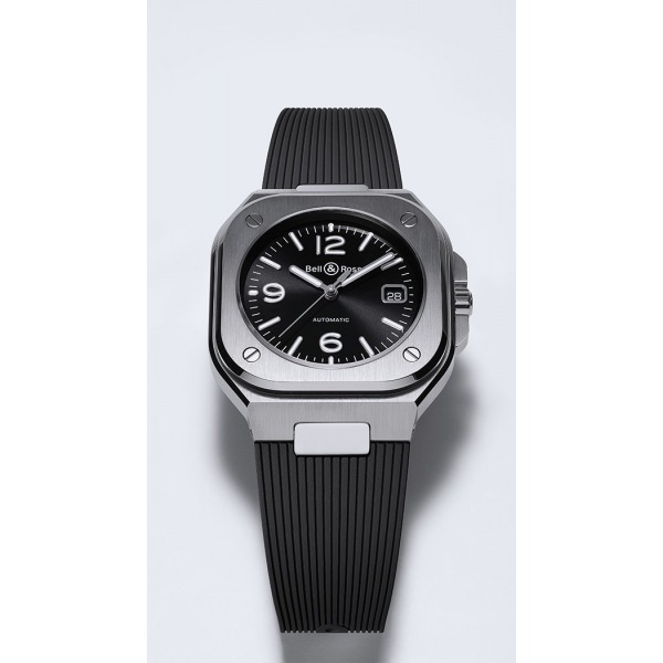 Montre BELL & ROSS BR05 BLACK STEEL