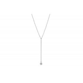 Sautoir La Brune & La Blonde MAJORETTE Or Blanc 0,20 carat