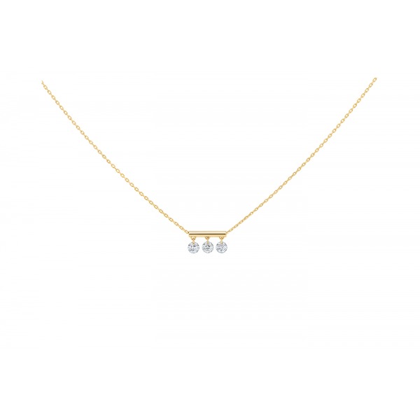 Collier La Brune & La Blonde PAMPILLES