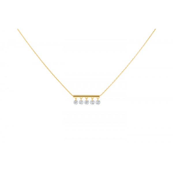 Collier La Brune & La Blonde PAMPILLES