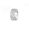 Bague Dinh Van Pulse or blanc et diamants