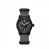 Montre Hamilton Khaki Field Mechanical Cadran Noir Bracelet Nato Gris