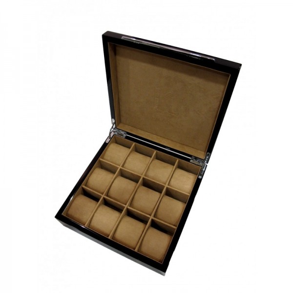 COFFRET KRONOKEEPER MACASSAR POUR 12 MONTRES