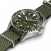 Montre Hamilton Khaki Navy Scuba Automatique cadran vert bracelet nato 40 mm