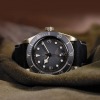 MONTRE HOMME TUDOR BLACK BAY BRONZE BRACELET EN CUIR NOIR