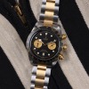 MONTRE HOMME TUDOR BLACK BAY CHRONO S&G AVEC BRACELET ACIER ET OR JAUNE