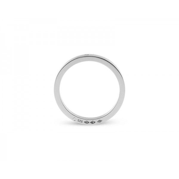 Bague Le Gramme ruban la 3g en argent 925 polie lisse