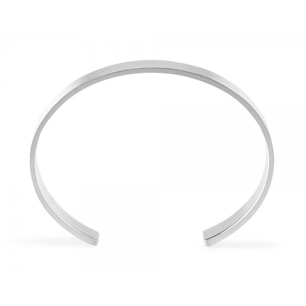 Bracelet Le Gramme ruban le 41g en argent 925 brossé lisse