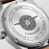 Montre Longines Spirit Automatique 42 mm cadran noir bracelet cuir