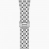 Montre Femme Tudor Royal 38mm Boîtier Acier Cadran Argenté serti de diamants