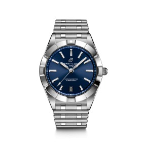 Montre Femme Breitling Chronomat 32mm Boîtier Acier Cadran Bleu