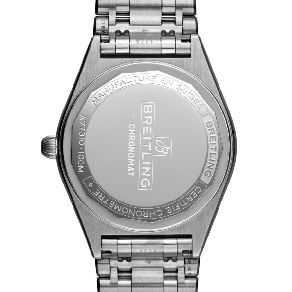 Montre Femme Breitling Chronomat 32mm Boîtier Acier Cadran Bleu