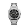 Montre BELL & ROSS BR05 Chrono Black Steel Bracelet Acier