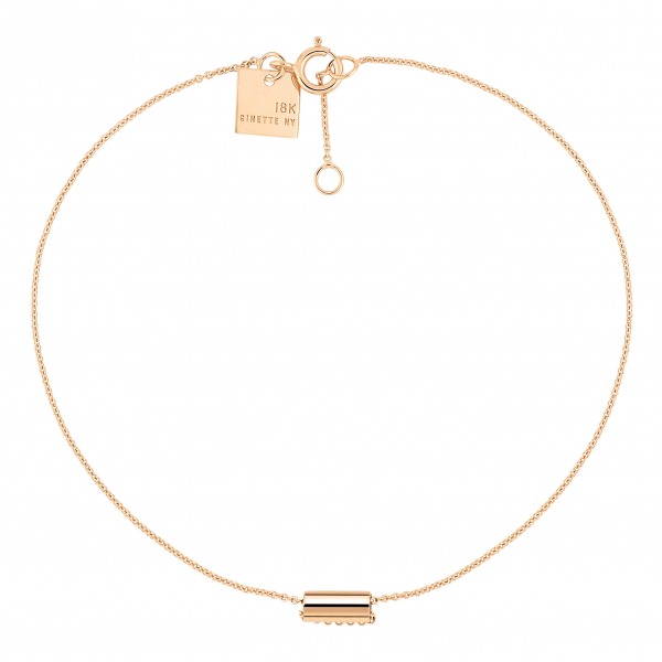 Bracelet Ginette NY Mini Straw Or Rose