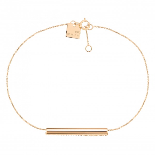 Bracelet Ginette NY Straw Or Rose