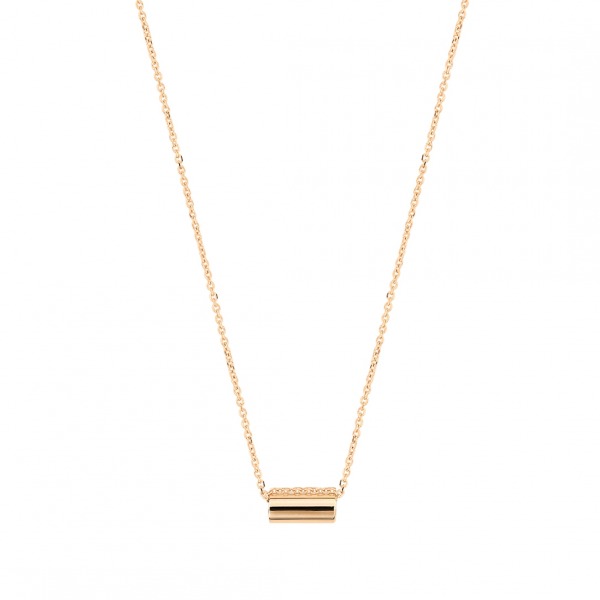 Collier Ginette NY Mini Straws Or Rose