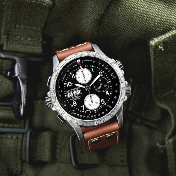 Montre Hamilton Khaki Aviation X-Wind Automatique Chronographe