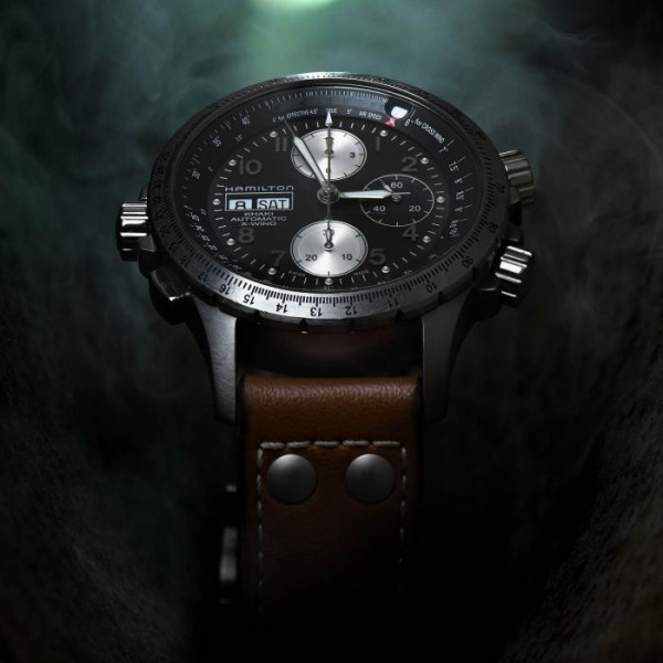 Montre Hamilton Khaki Aviation X-Wind Automatique Chronographe