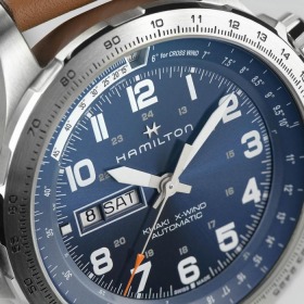 Montre Hamilton Khaki Aviation X-Wind Day Date 45 MM