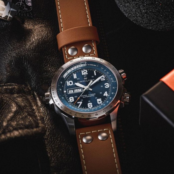 Montre Hamilton Khaki Aviation X-Wind Day Date 45 MM