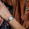Montre Femme Breitling Chronomat 32mm Boîtier Acier & Or Rouge Cadran Argent Index & Lunette Diamants