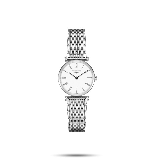 Montre Longines La Grande Classique Bracelet Acier Cadran Blanc