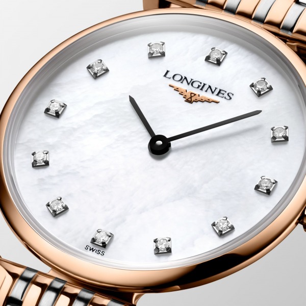 Montre Longines La Grande Classique Bracelet PVD Rose Cadran Nacré