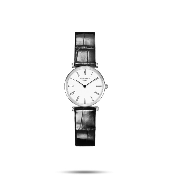 Montre Longines La Grande Classique Bracelet Cuir Cadran Blanc