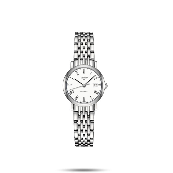 Montre Longines Elegant Collection Automatique Acier Cadran Blanc