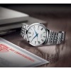 Montre Longines Record Collection Automatique Acier Cadran Blanc