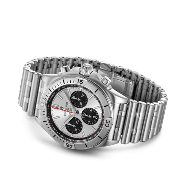 MONTRE BREITLING CHRONOMAT B01 42 Acier - Argent