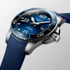 Montre Longines Hydroconquest 43mm Auto Cadran Bleu Bracelet Caoutchouc